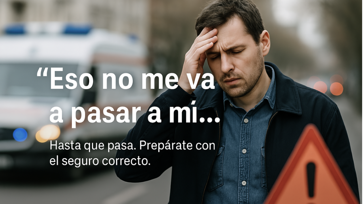 “Eso no me va a pasar a mí”… hasta que pasa